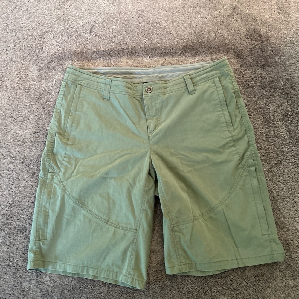 Kuhl Green Short Bermuda Outdoor Hiking Size 14
